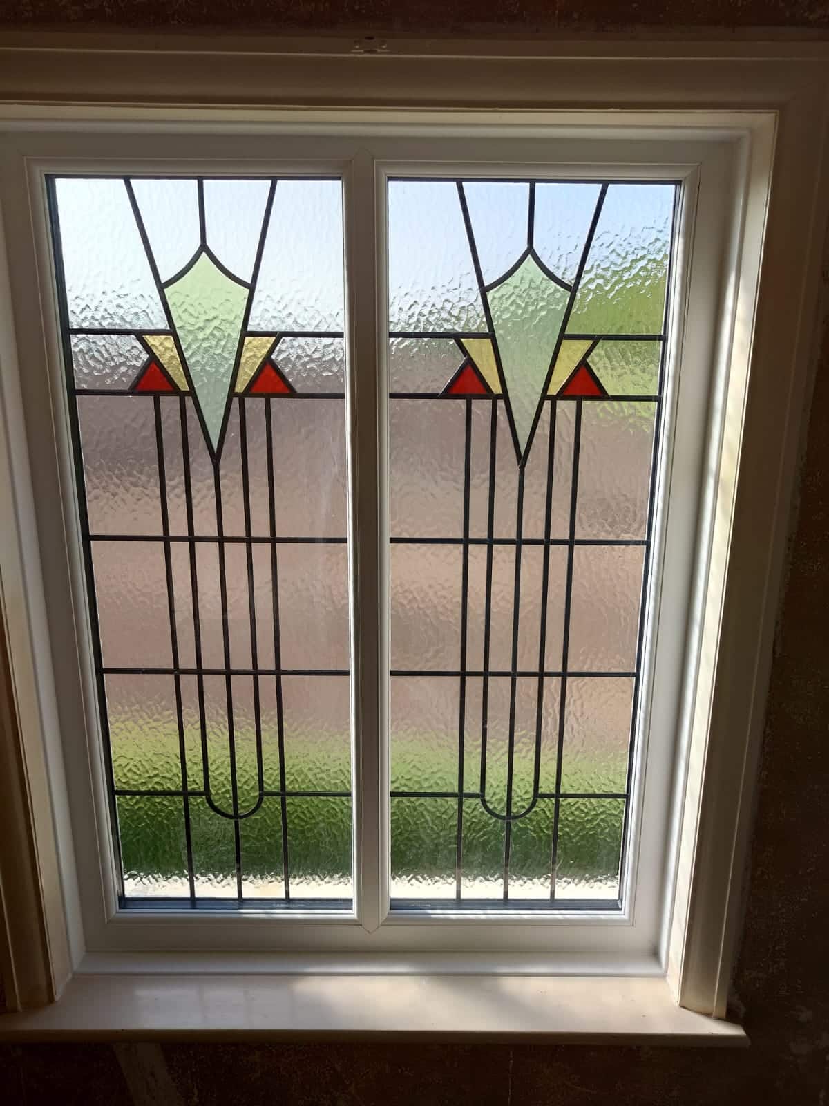 A-rated double glazed uPVC windows recently installed in Formby