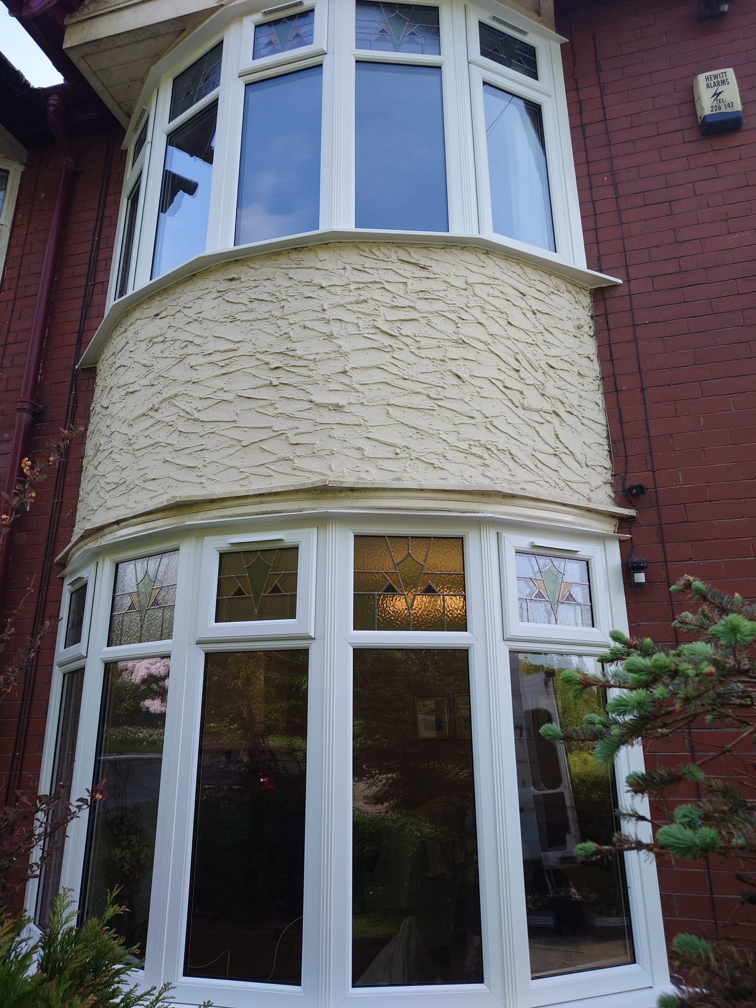 Curved Bay Window