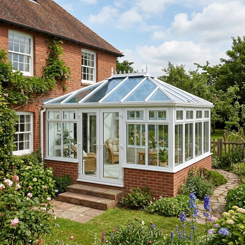 Bespoke glass extension completed in Southport