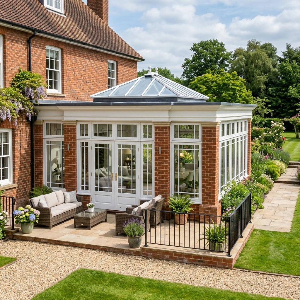 Bespoke orangery style extension in Southport