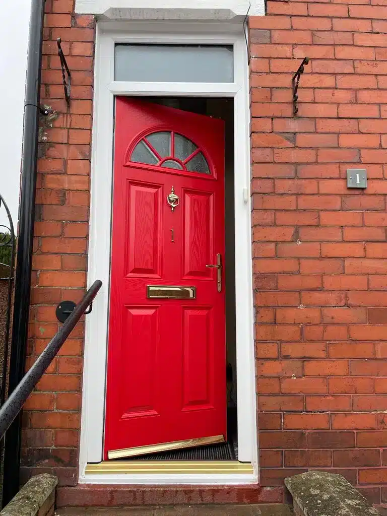 Newly fiited composite doors Crosby