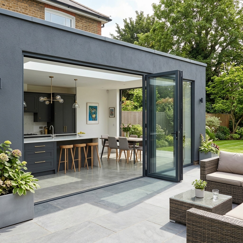 4-Pane Bifold Doors Liverpool