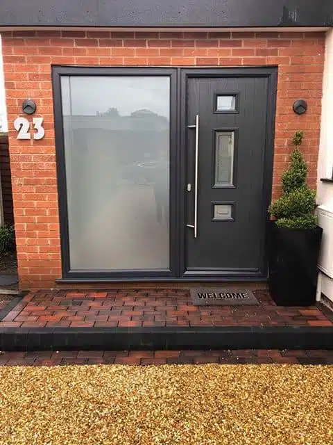 Composite front door fitted in Crosby